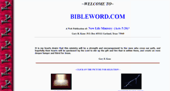 Desktop Screenshot of bibleword.com